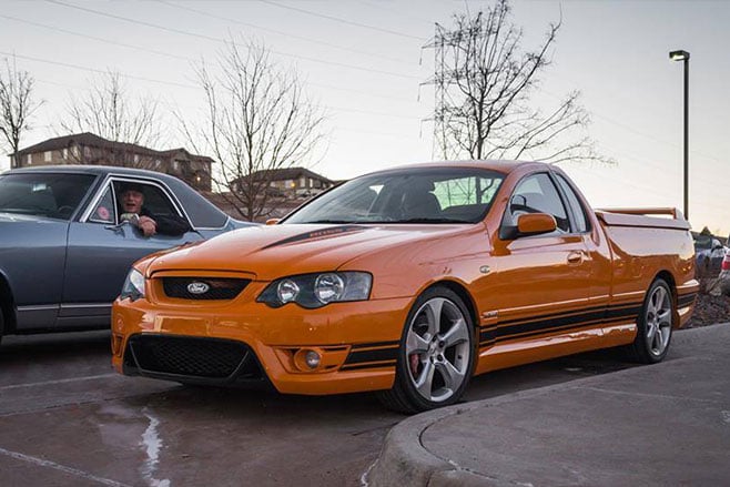 Left Hand Utes Ford Falcon USA