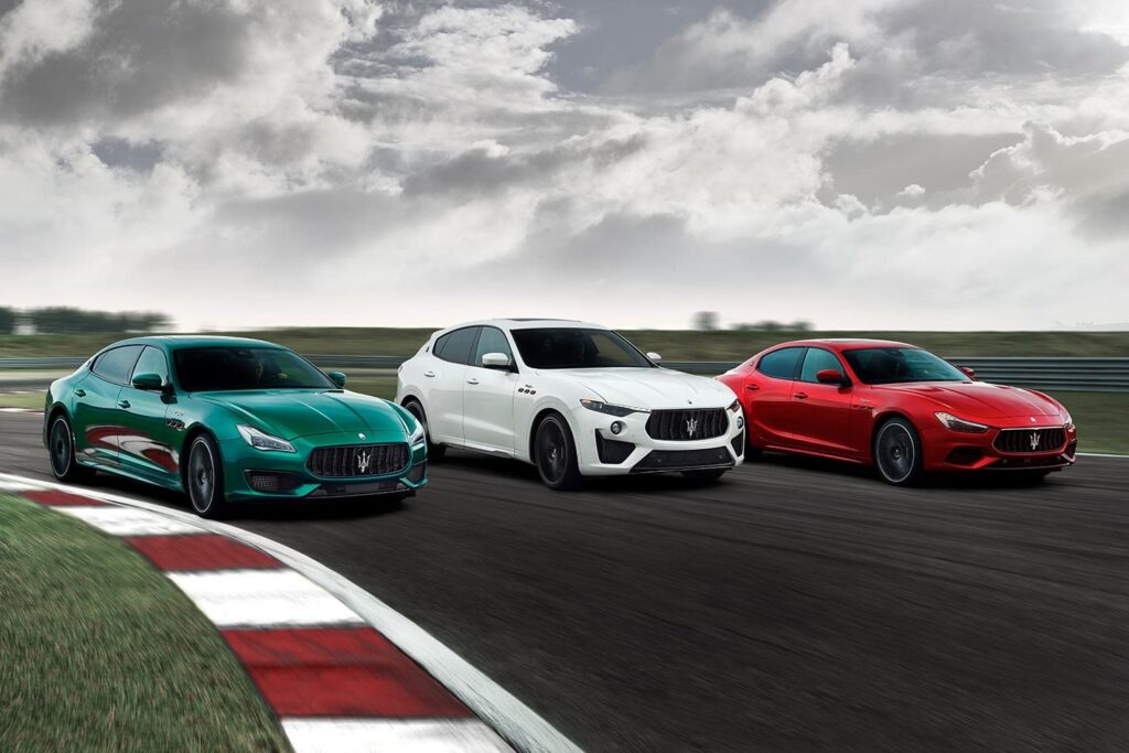 Maserati Trofeo lineup