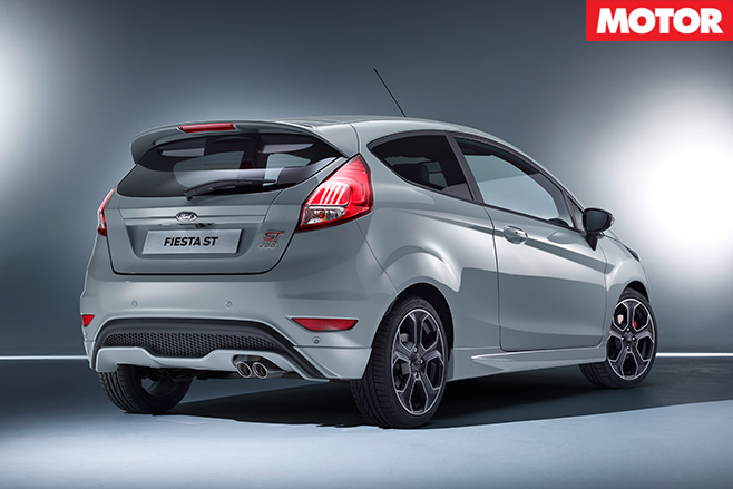 Ford Fiesta ST200 rear