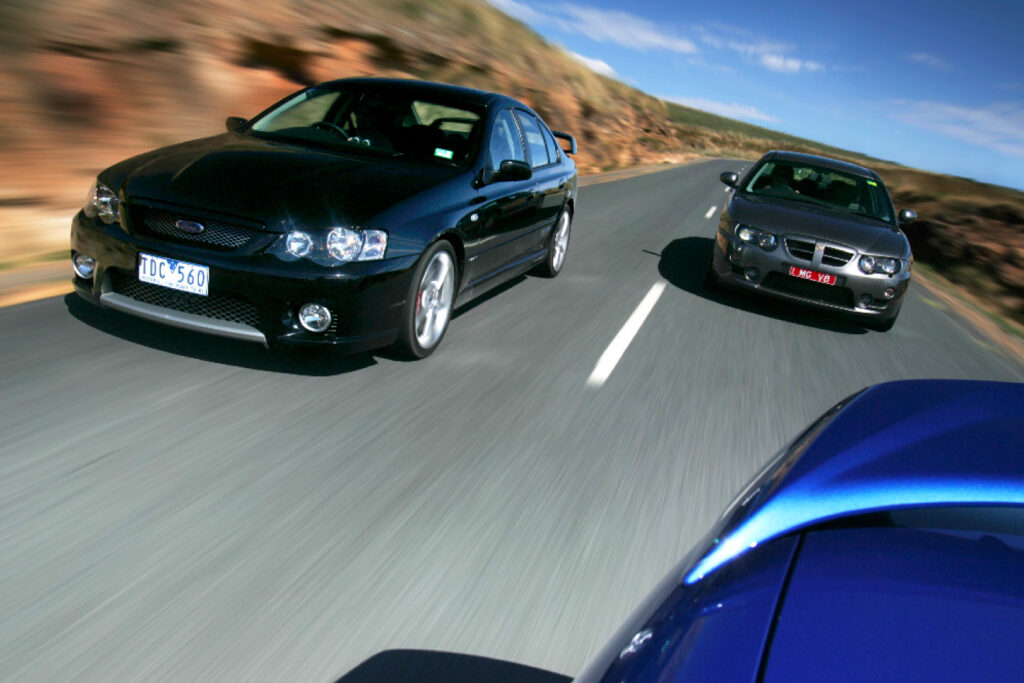 FPV Falcon GT P vs MG ZT260 nw