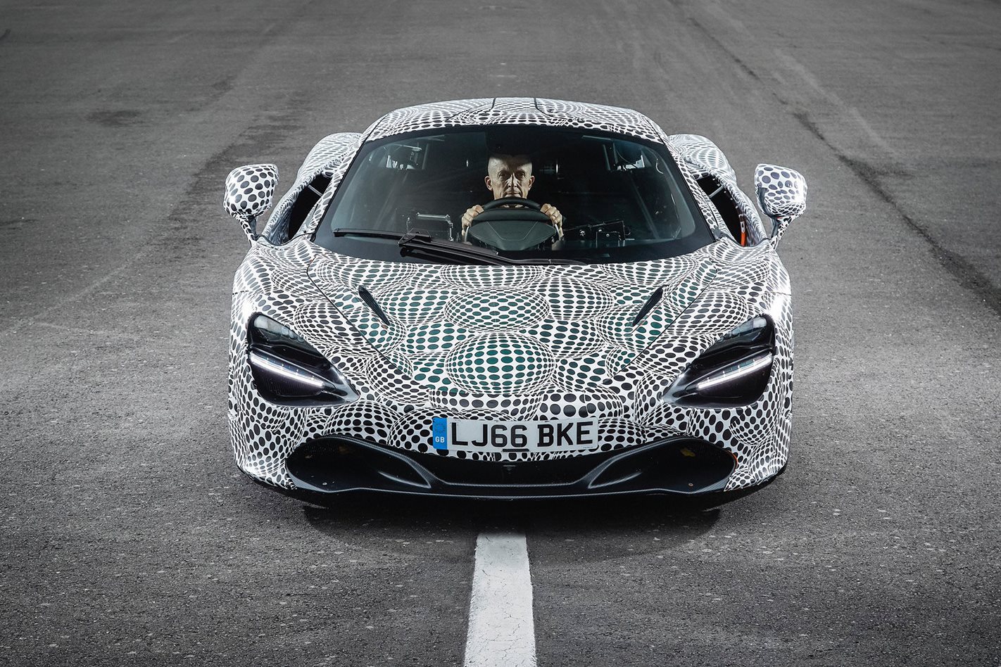 McLaren BP23 test mule