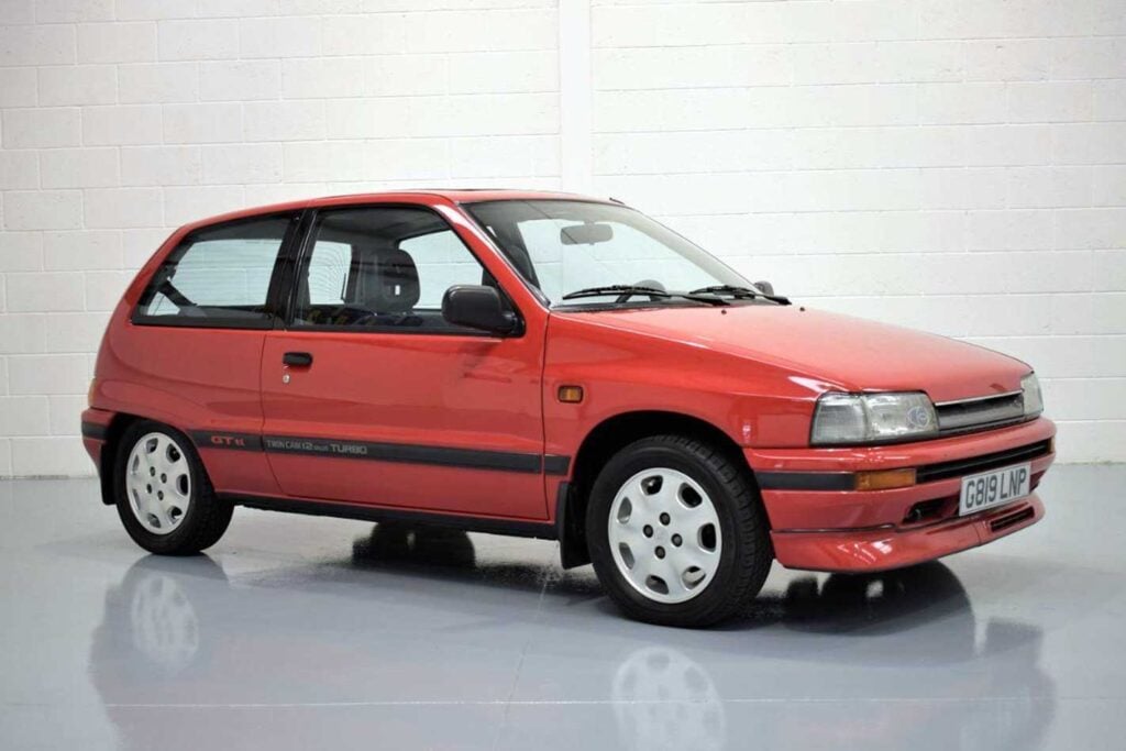 1987 Daihatsu Charade GTti history