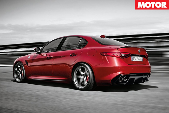 Alfa Romeo Giulia rear