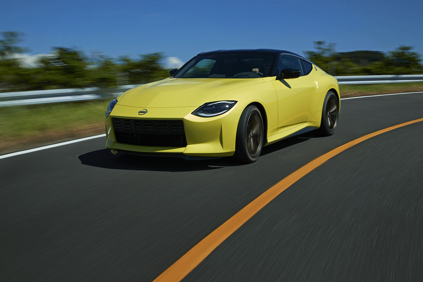 Nissan Z Proto driving