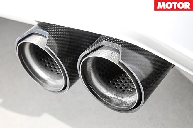 2016 BMW M4 M Performance exhaust