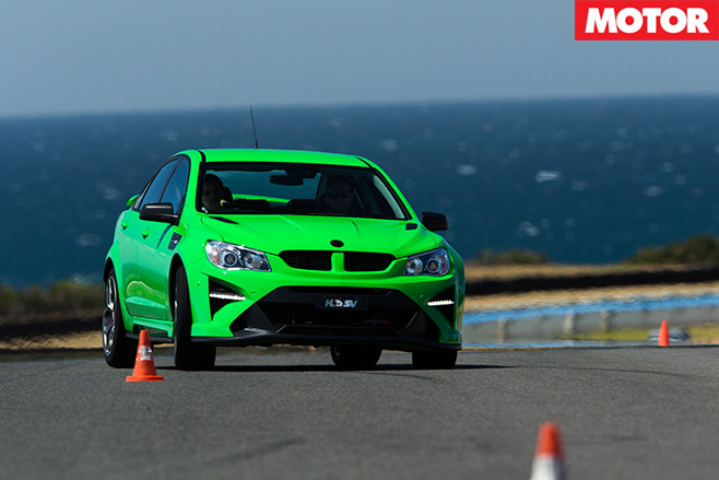 HSV GTSR front