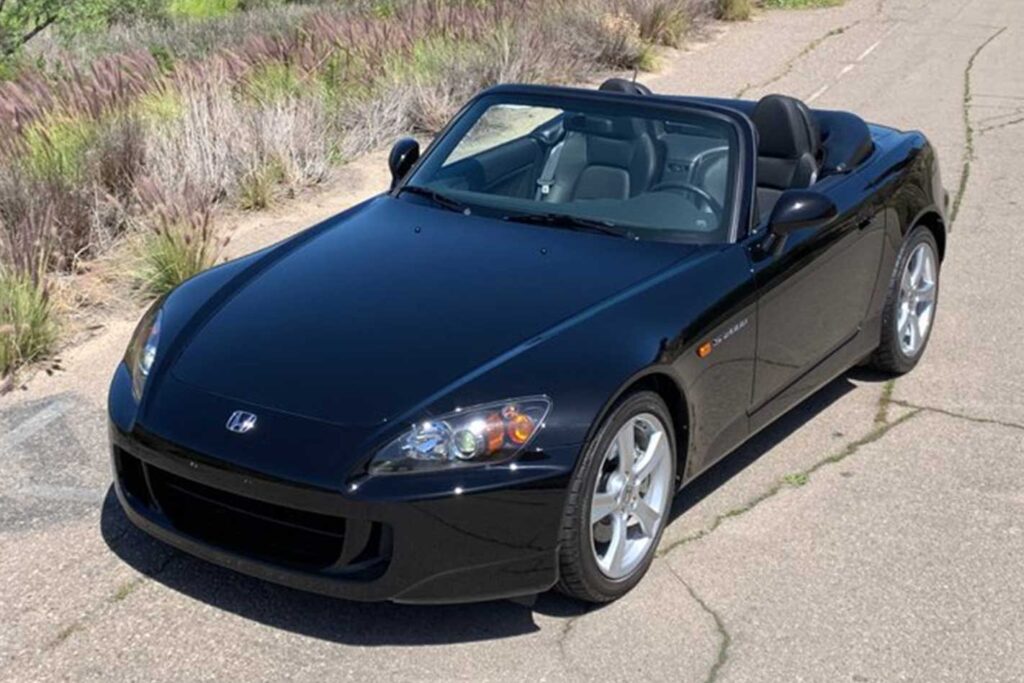 Never-registered 2009 Honda S2000 eBay listing