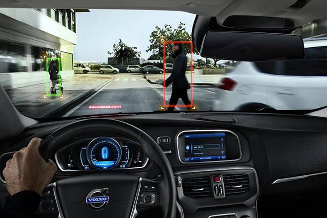 Volvo XC90 Autonomous Car technology