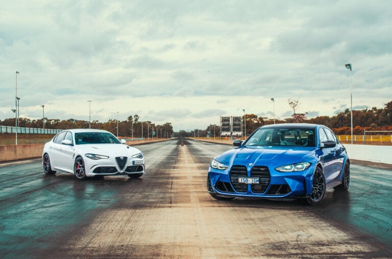 BMW M3 Competition v Alfa Romeo Giulia Q