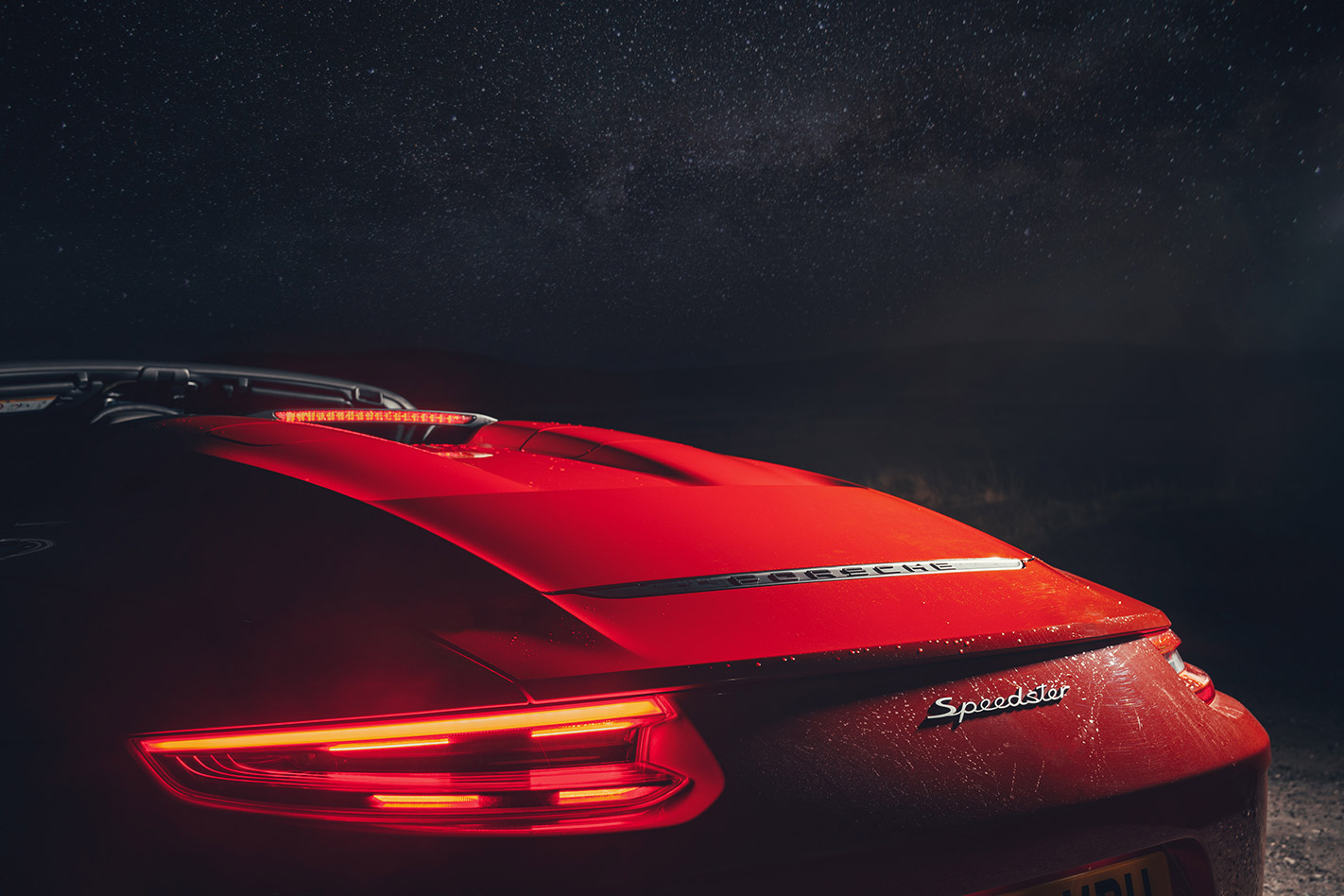 2020 Porsche 911 Speedster tail
