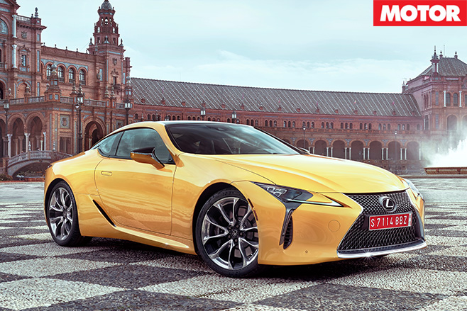 Lexus LC500 side