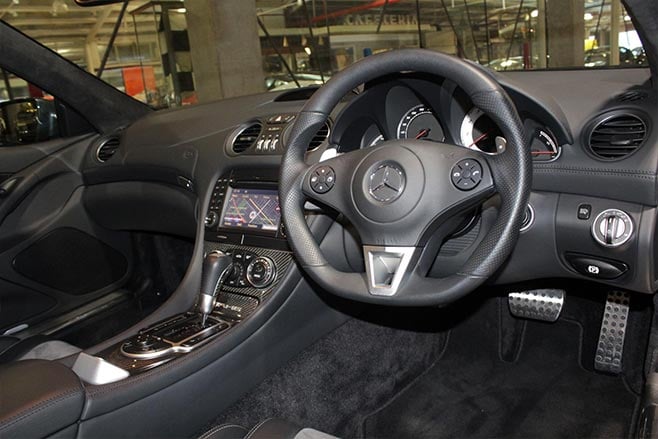 2009 Mercedes SL65 AMG Black Series interior