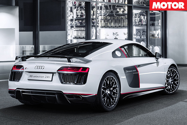 Audi R8 V10 Plus selection N24 rear