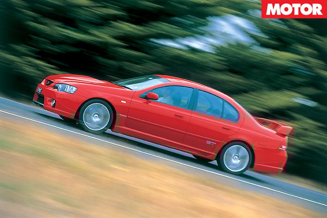 Ford FPV GT side