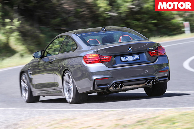 BMW M4 rear