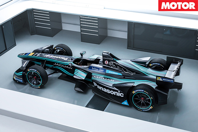 Jaguar i-type top view