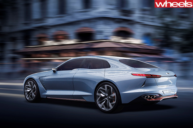 Hyundai -Genesis -rear -side