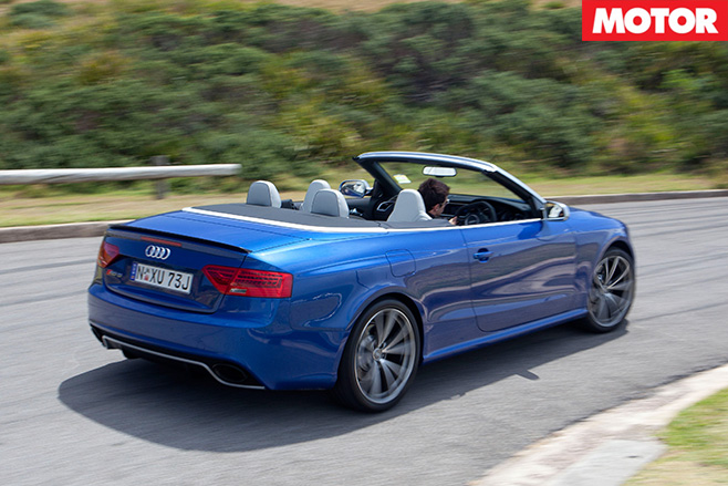 Audi rs5 cabrio rear