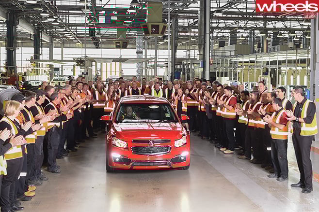 Holden -Cruze -SRi -Z-series -Elizabeth -plant -South -Australia