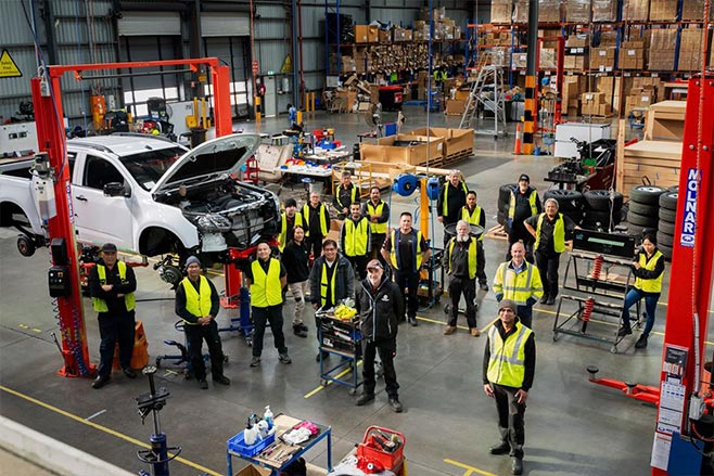 HSV team clayton factory