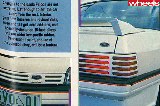 Ford -Falcon -XF-SVO-rear -taillights -and -front -grille