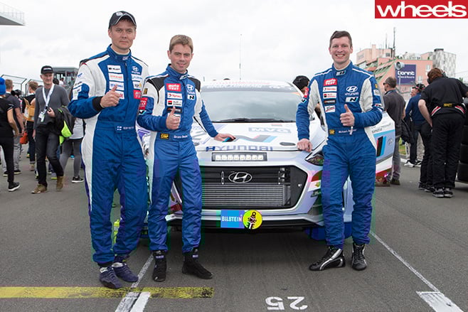 Hyundai -i 30n -nurburgring -team