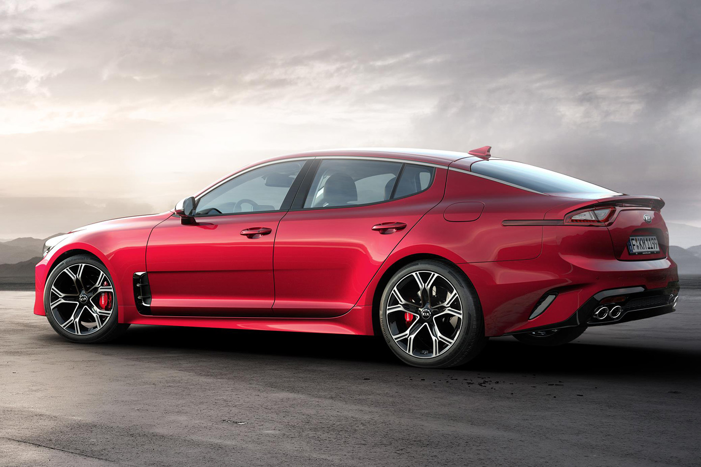 2018 Kia Stinger exterior