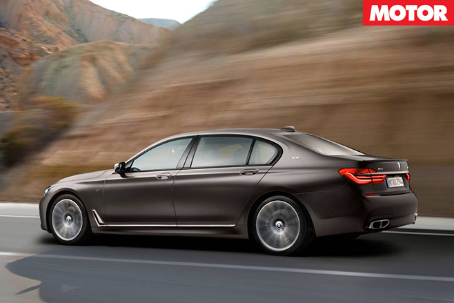 BMW M760Li xDrive rear