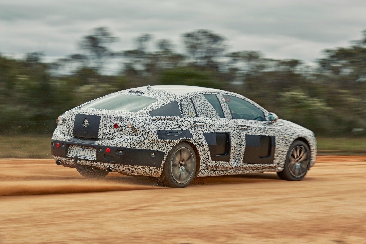 2018 Holden NG Commodore Rear Drift