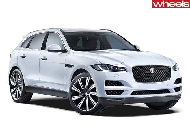 Jaguar -F-Pace -front -side