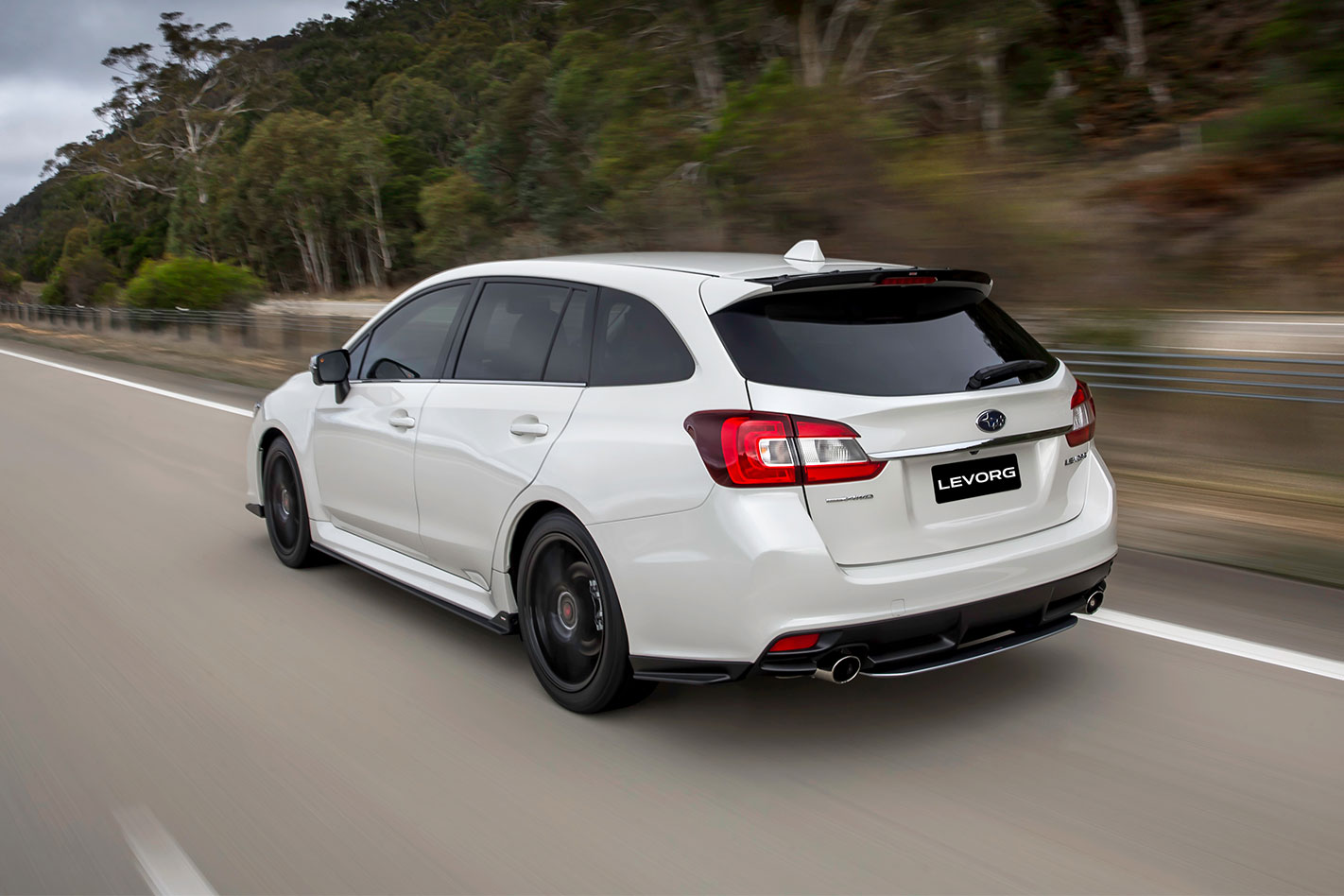 2017-Subaru -Levorg -GT-S-B-spec -rear -tracking