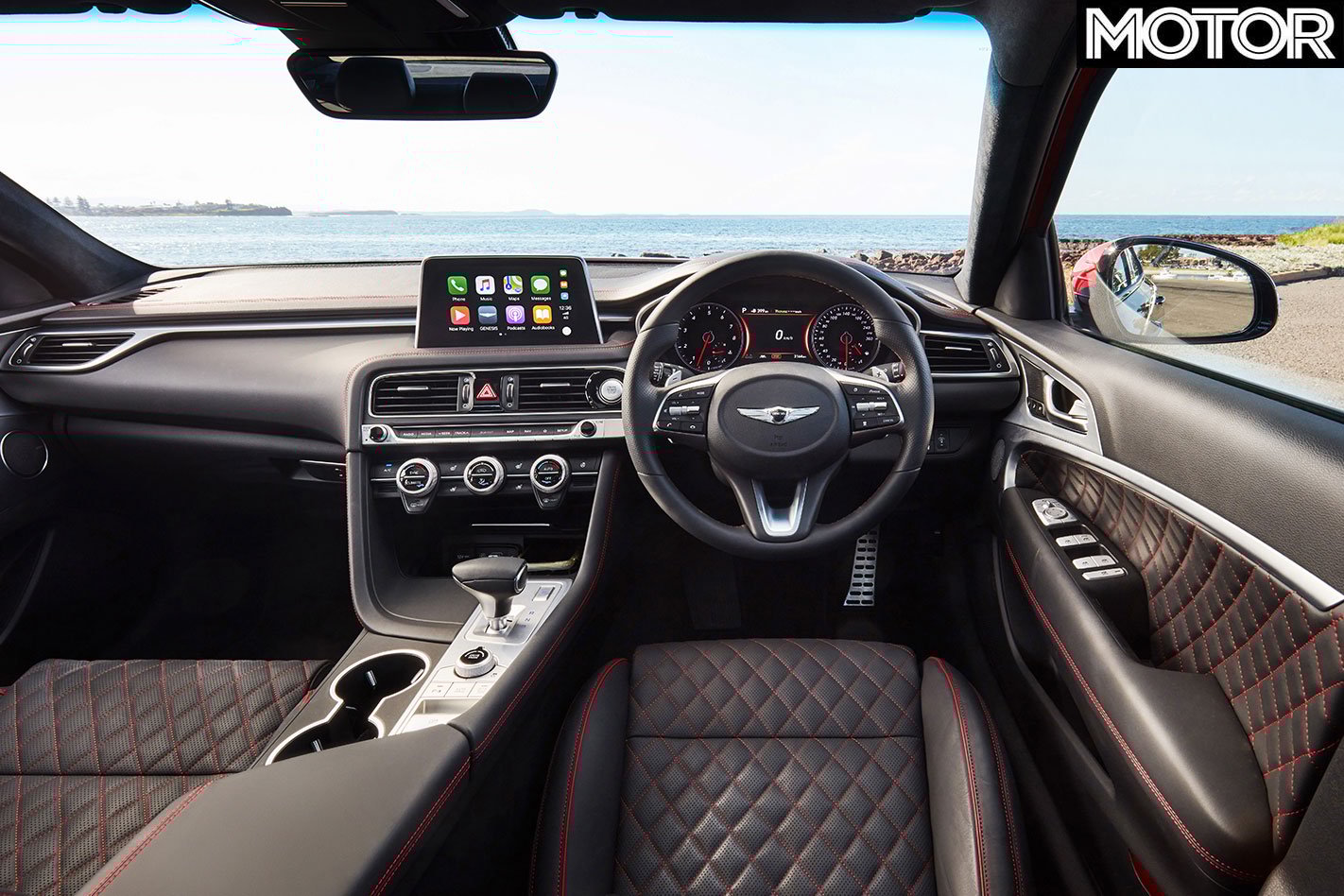 Hyundai Genesis G70 interior
