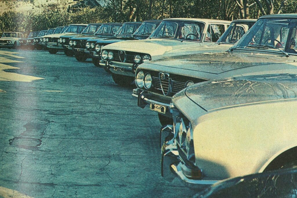 Alfa Romeo 1750 Berlina in Italy