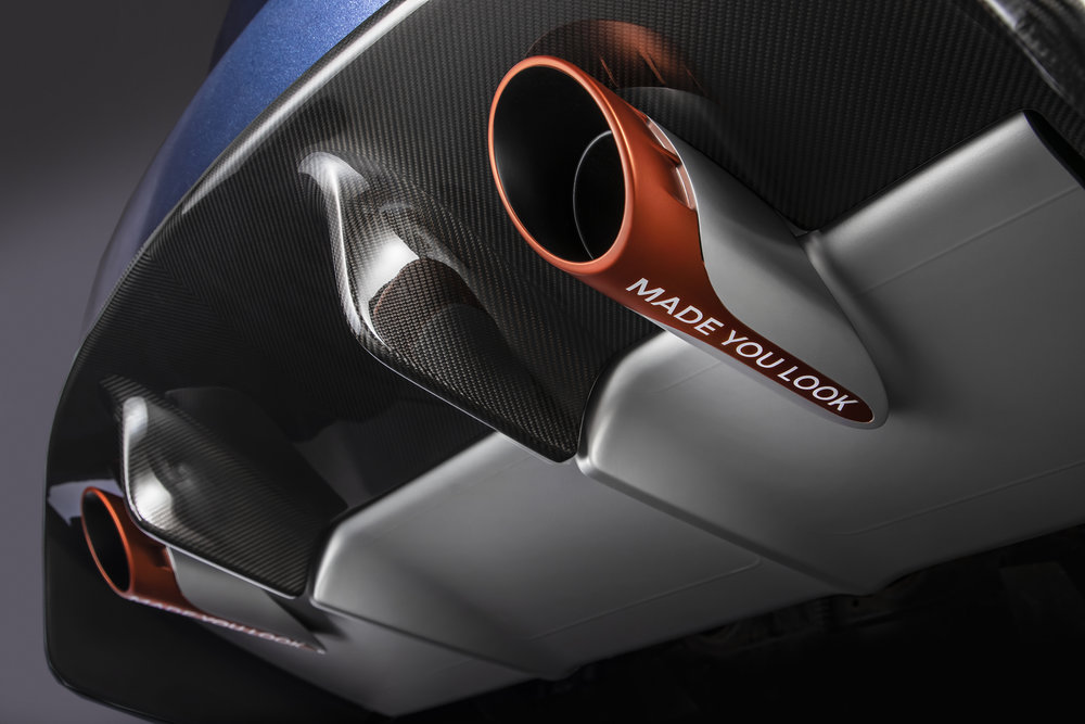 Aston Martin Callum Vanquish exhaust