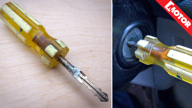 Screwdriver key, Motor magazine