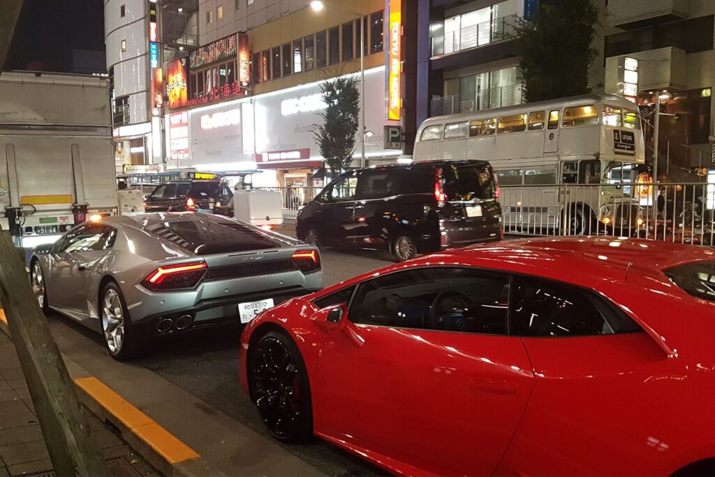 Lamborghini Huracan LP-580 in Japan