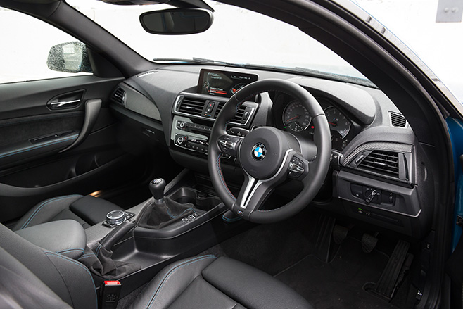 BMW M2 interior