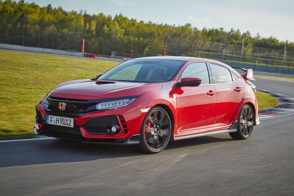 Top five fastest front-drivers at the ‘Ring