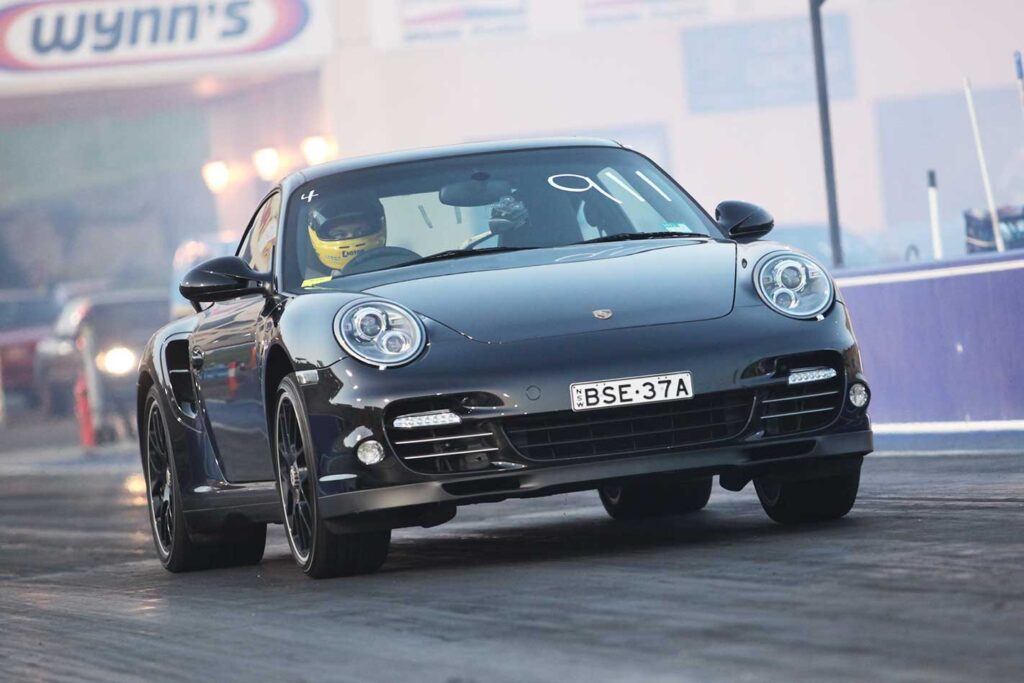 Beating drag regulations 2011 Porsche 911 Turbo S classic MOTOR