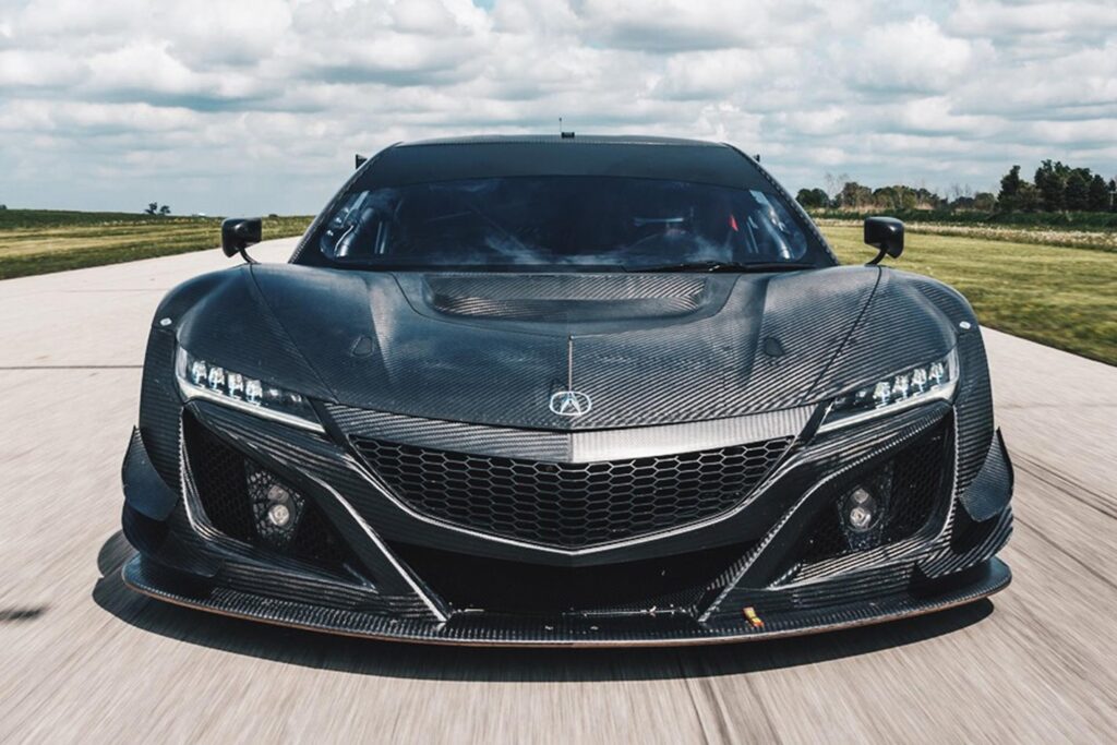 Honda NSX GT3 race car front