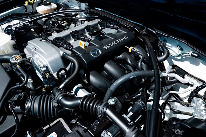 Mazda MX-5 GT RS engine