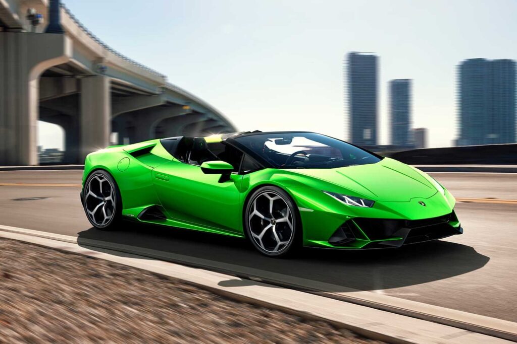 2019 Geneva Motor Show Lamborghini Huracan Evo Spyder