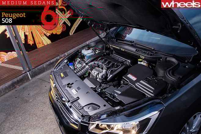 2016-Peugeot -508-mid -size -sedan -engine