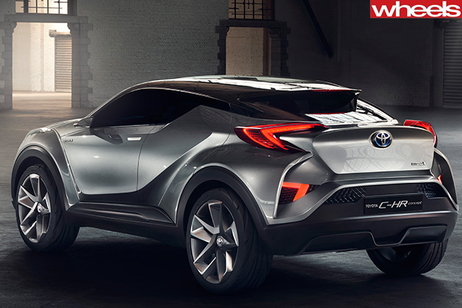 Toyota -CH-R-Concept -rear
