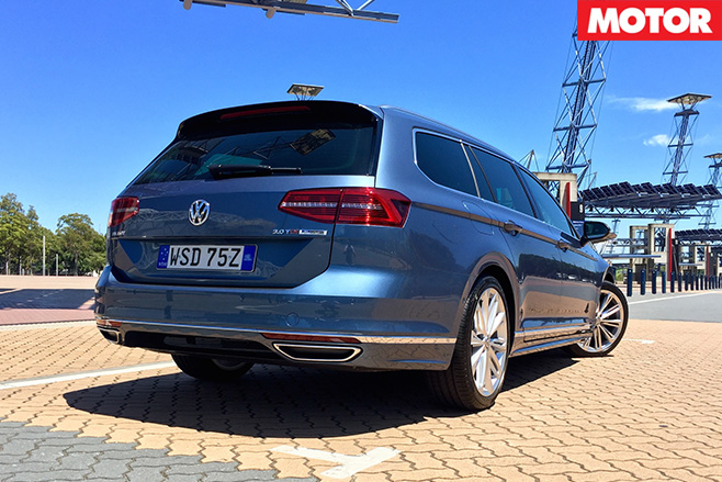 Passat 140R-line rear