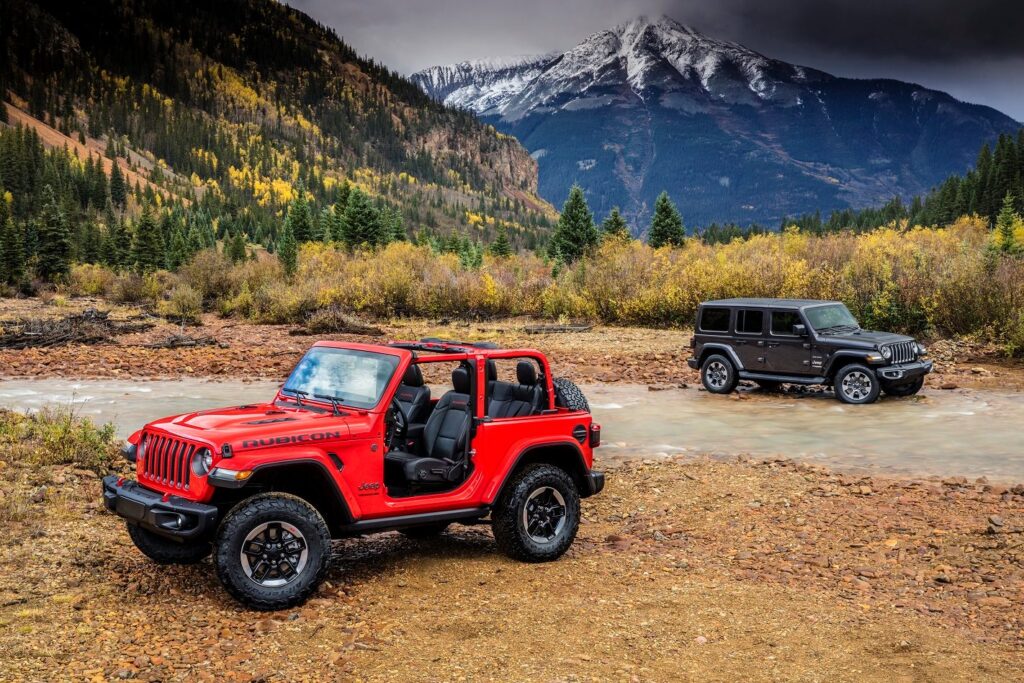 Jeep Wrangler launch USA