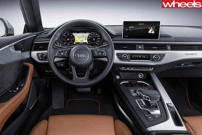Audi -A5-interir