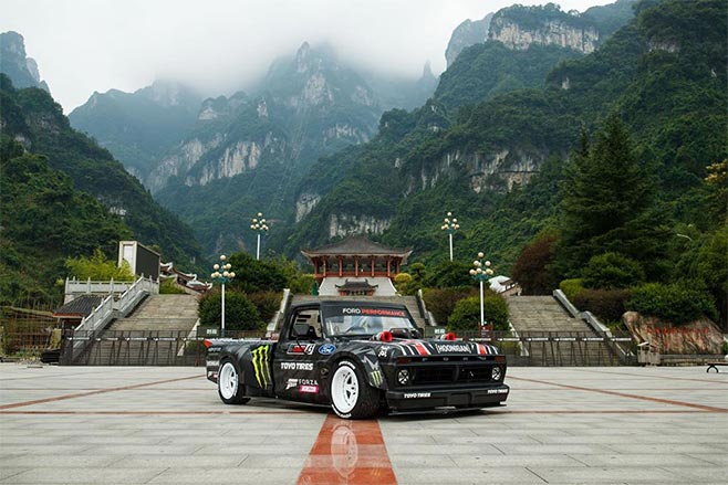 Ken Block Climbkhana Two hoonitruck