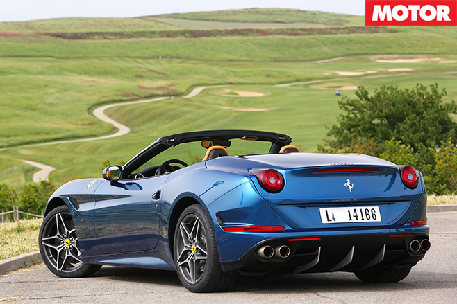 Ferrari California T rear
