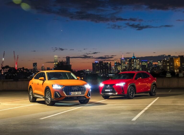 Audi Q3 Sportback 35 TFSI vs Lexus UX 250h